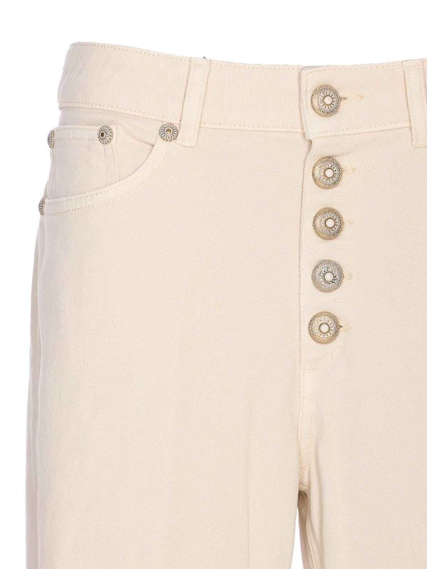 ブーツカットジーンズ - ベージュ shop online: DONDUP