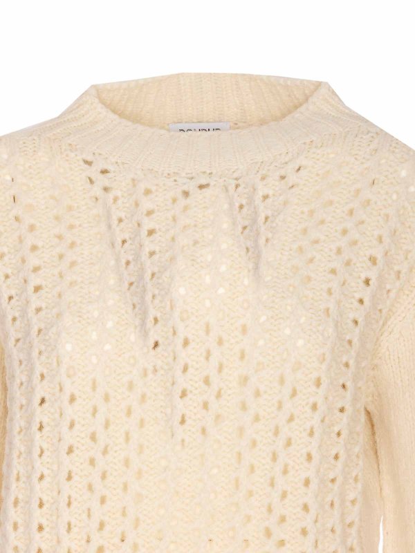 Rollkragenpullover - Weiß shop online: DONDUP