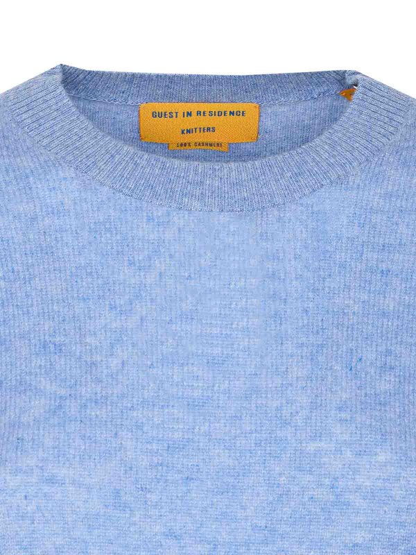 Pull Col Rond - Bleu shop online: GUEST IN RESIDENCE