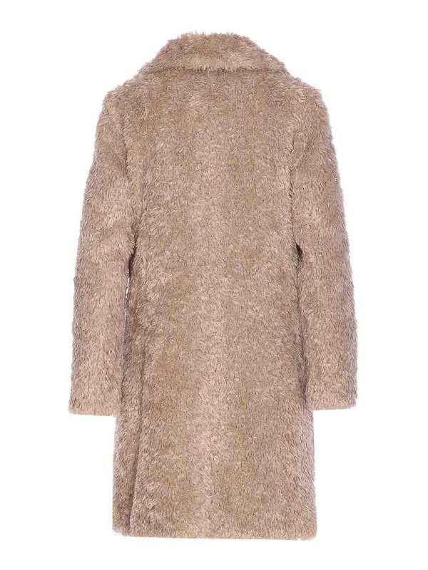 HERNO: cappotti corti online - Coat morbido beige