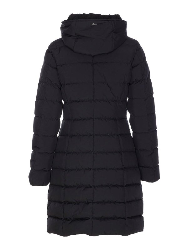 HERNO: casual jackets online - Black Medium Padded Down Jacket