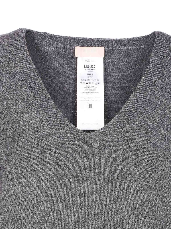 Maglione grigio shop online: Liu Jo