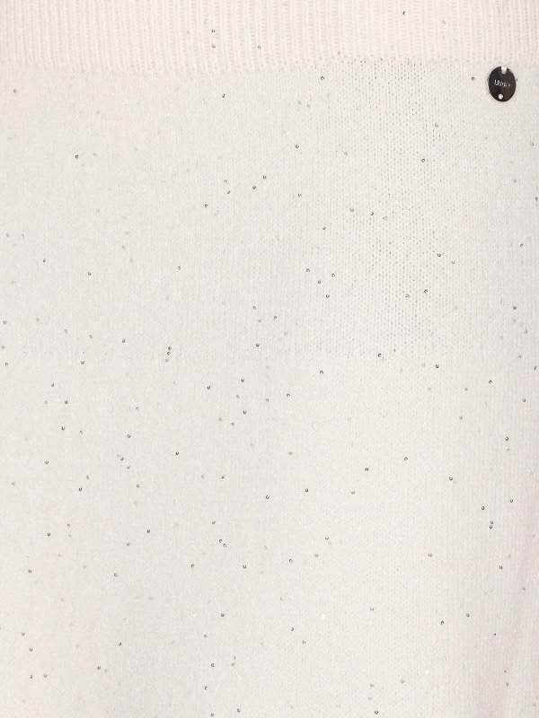 The Best Shops Liu Jo: Knielange und Midi Röcke - Midirock - Weiß