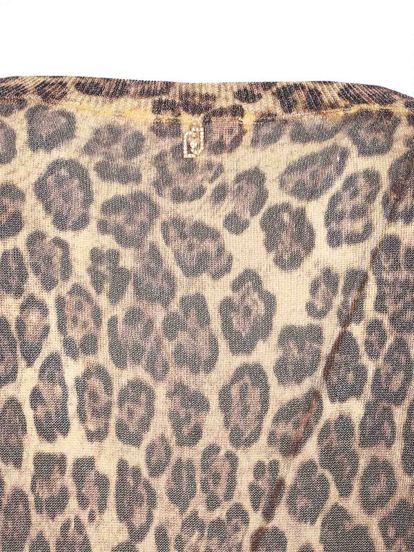 The Best Shops Liu Jo: Strickpullover mit Rundhalsausschnitt - Rundhalspullover - Braun