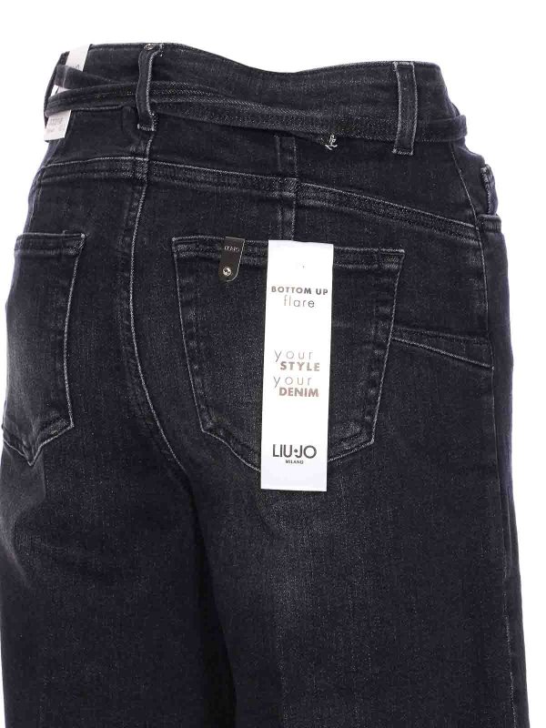 The Best Shops Liu Jo: bootcut jeans - Black Jeans