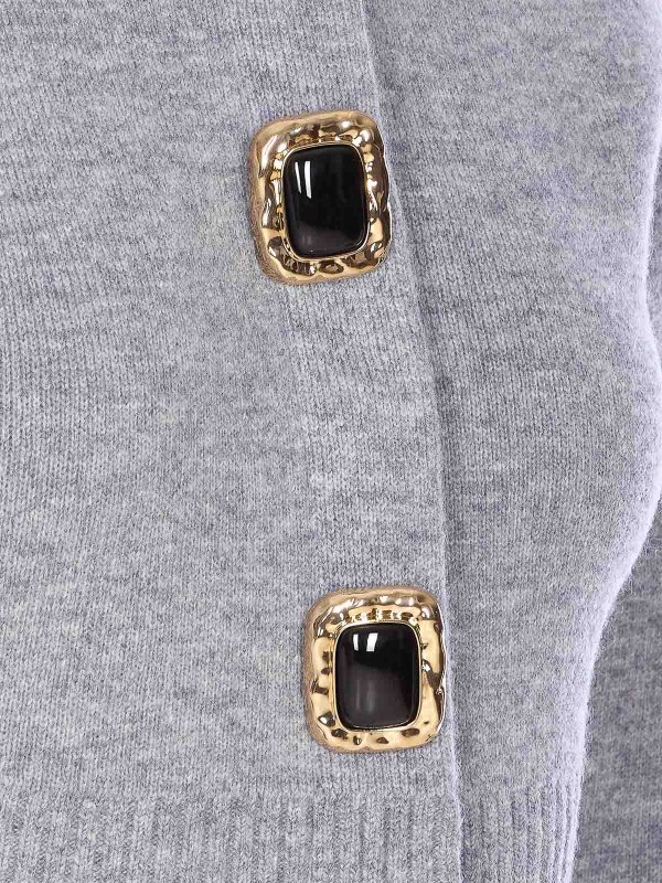 The Best Shops Self Portrait: Cárdigans - Cárdigan - Gris