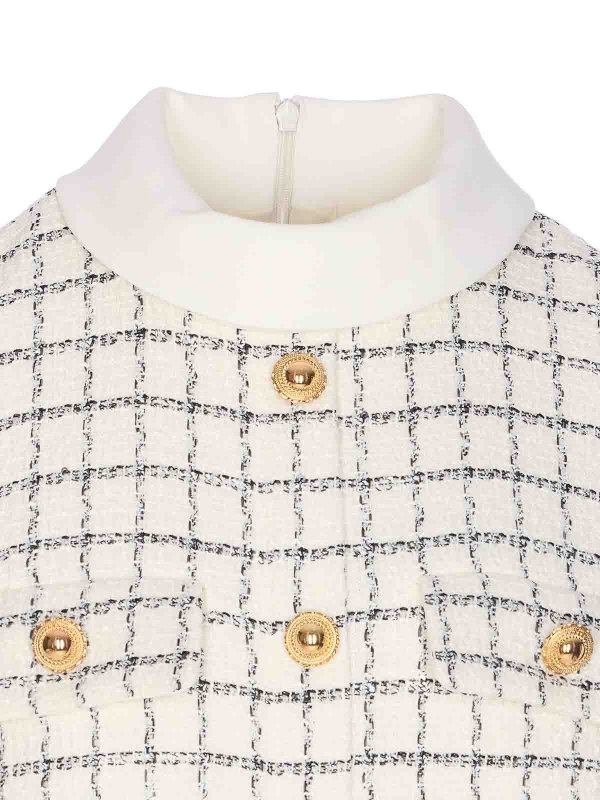 Kurzes Kleid - Weiß shop online: Self Portrait