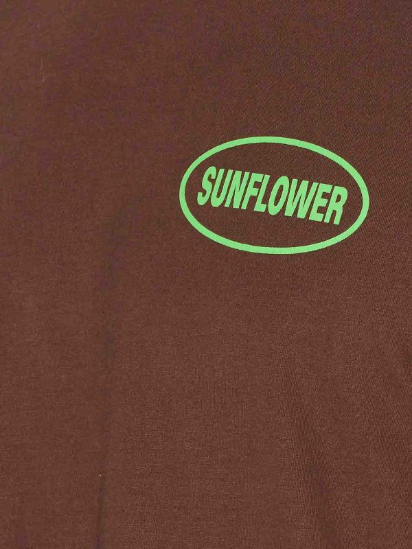 The Best Shops SUNFLOWER: T-shirts - T-Shirt - Marron