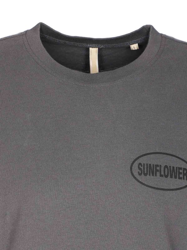 Antracite Easy Hours T-Shirt shop online: SUNFLOWER