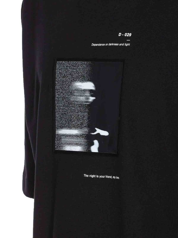 The Best Shops THOM KROM: t-shirts - Black T-Shirt