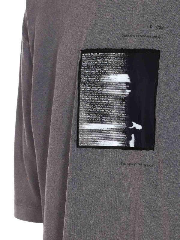 The Best Shops THOM KROM: t-shirts - Grey T-Shirt