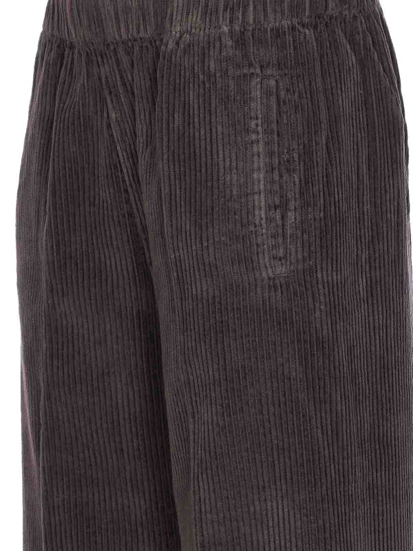 The Best Shops TRUE AVENUE: casual trousers - Dark Brown Pensil Pants