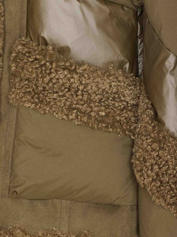 The Best Shops VEGANCODE: casual jackets - Green Down Jacket