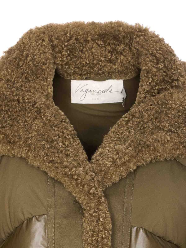 Green Down Jacket shop online: VEGANCODE