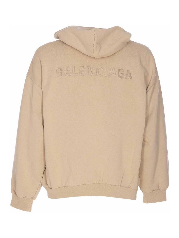 BALENCIAGA: Sweatshirts & Sweaters online - Back Reflective Medium Fit Hoodie