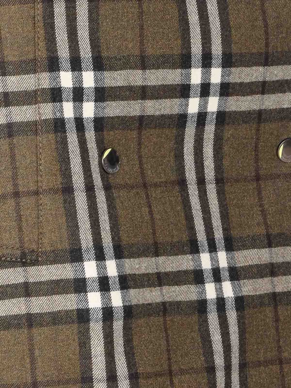 The Best Shops BURBERRY: Jupes midi et au genou - Jupe Midi - Vert