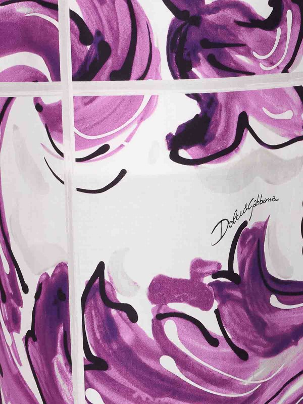 The Best Shops DOLCE & GABBANA: Trousers Shorts - Maiolica Print Shorts