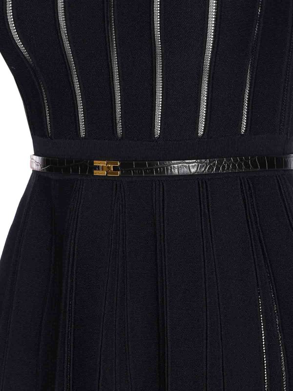 The Best Shops ELISABETTA FRANCHI: knee length dresses - Knitted Dress