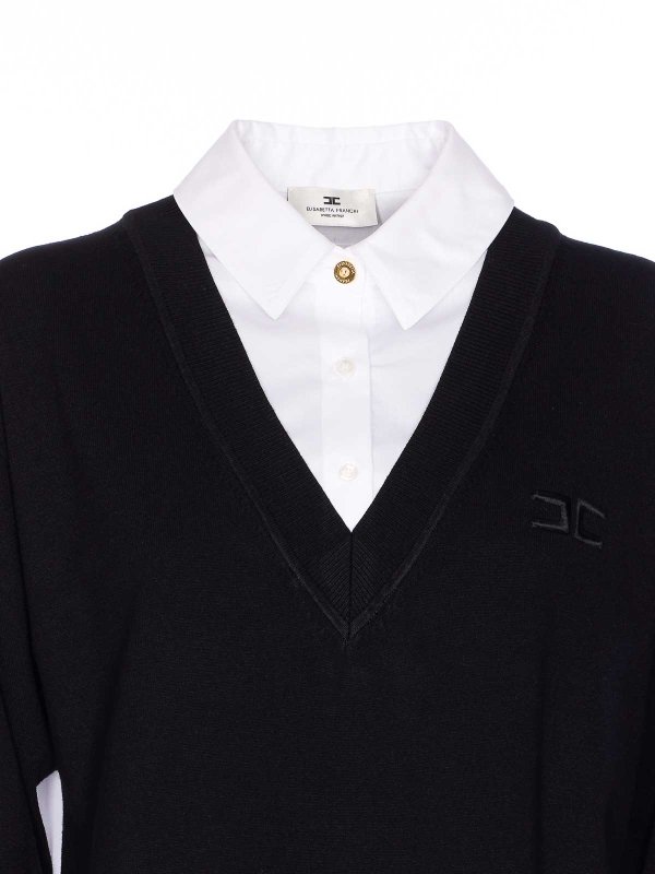 Black And White Dress shop online: ELISABETTA FRANCHI