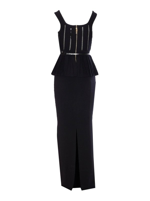 ELISABETTA FRANCHI: Maxi robe online - Maxi Robe - Noir