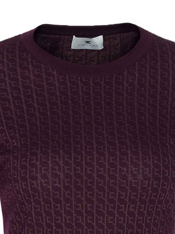 Bordeaux Sweater shop online: ELISABETTA FRANCHI