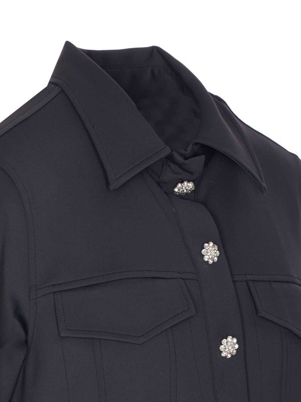 The Best Shops GANNI: abiti corti - Abito in neoprene subacqueo