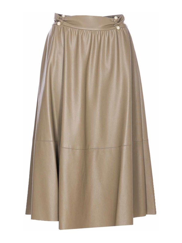 Liu Jo: gonne al ginocchio  e longuette - Gonna verde