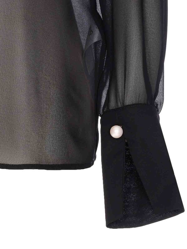 The Best Shops Liu Jo: giacche casual - Colletto normale nero