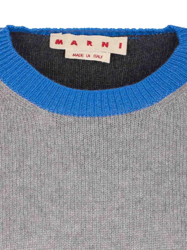 Pull Col Rond - Gris shop online: Marni