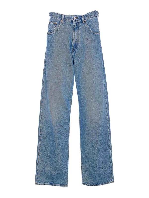 MM6 MAISON MARGIELA: bootcut jeans - Denim Jeans