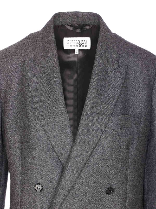 Grey Jacket shop online: MM6 MAISON MARGIELA