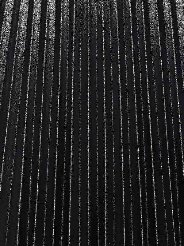 Gonna a pieghe nere shop online: MM6 MAISON MARGIELA