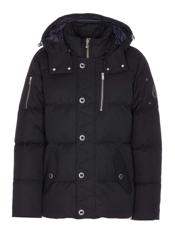 MOOSE KNUCKLES: casual jackets - Moose Knucles Black Original 3Q Jacket