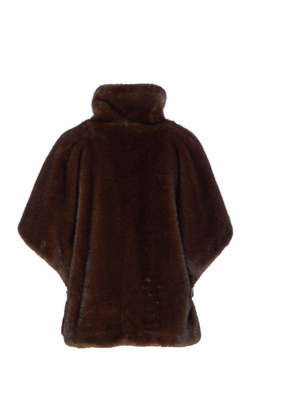 Pinko: ケープ＆ポンチョ online - ケープ/ポンチョ - ブラウン