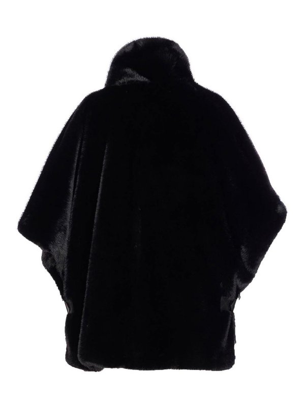 Pinko: Capes &  Ponchos online - Black bedside table Cape