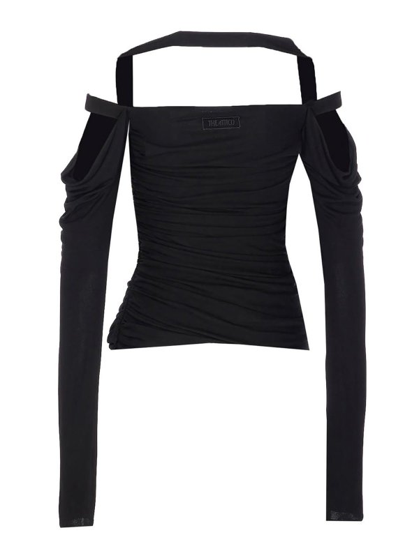 The Attico: Top e canotte online - Top nero