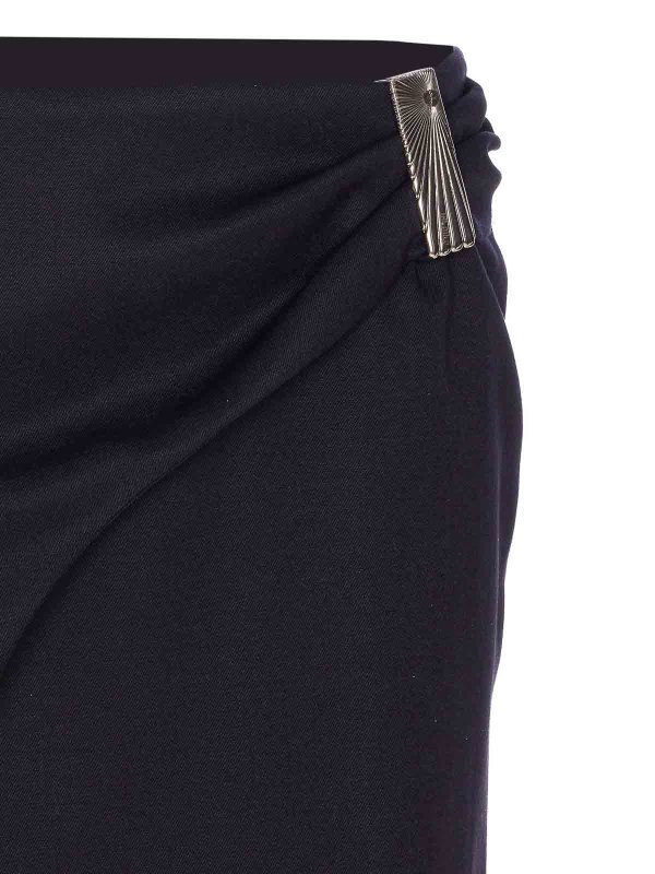 Black Mini Skirt shop online: The Attico