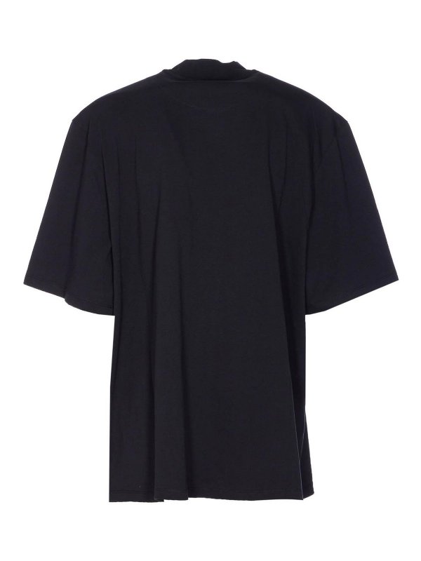 The Attico: t-shirts online - Matte Black T-Shirt