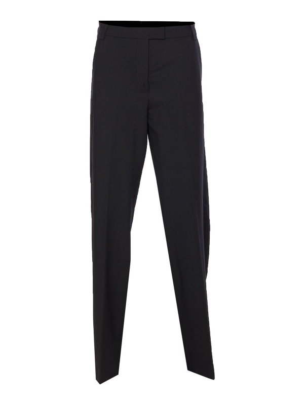THELATEST: casual trousers - C-Alek Black Pants