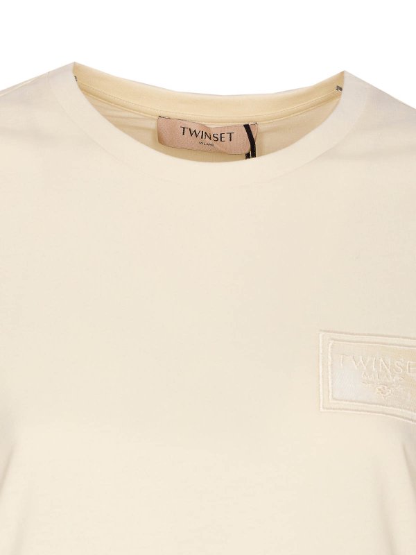 T-Shirt - Weiß shop online: TWINSET