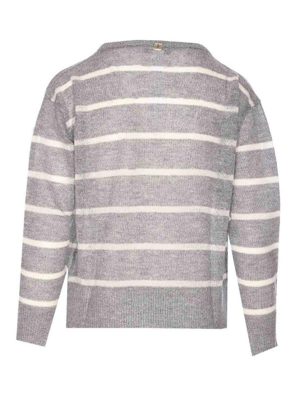 TWINSET: クルーネック online - クルーネック - グレー