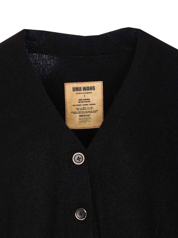 Black Over Cardigan shop online: UMA WANG