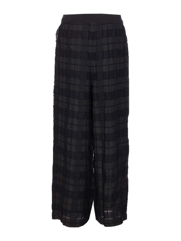 UMA WANG: Pantalons casual online - Pantalons Décontractés - Noir