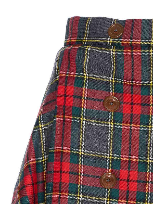 Falda Semilarga - Rojo shop online: VIVIENNE WESTWOOD