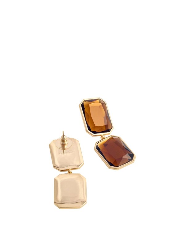 Self Portrait: Earrings online - Amber Tiered Earrings