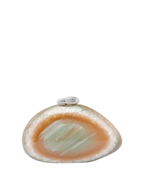 BENEDETTA BRUZZICHES: totes bags - Ariel Transparent Handbag