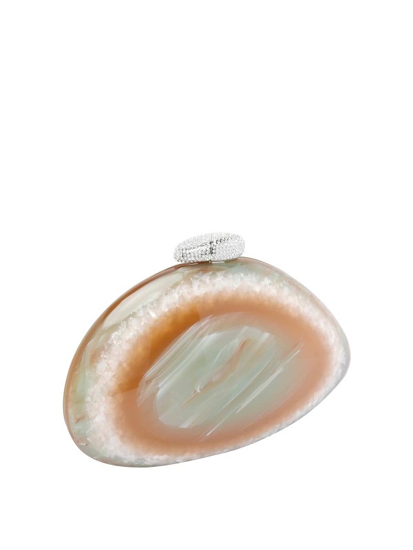 BENEDETTA BRUZZICHES: totes bags online - Ariel Transparent Handbag