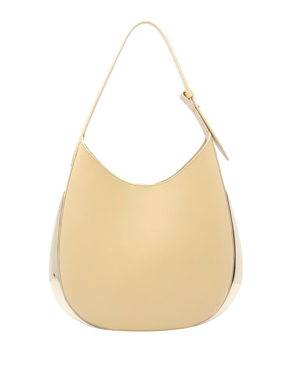 The Best Shops BENEDETTA BRUZZICHES: cross body bags - Yellow Amalia Hobo Bag