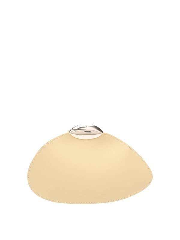 BENEDETTA BRUZZICHES: Sacs à main - Sac Cabas - Jaune