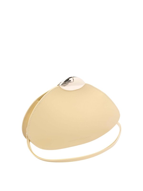 BENEDETTA BRUZZICHES: Sacs à main online - Sac Cabas - Jaune